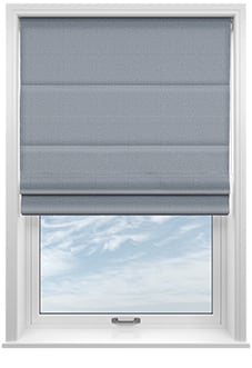 Carina, Cadet Blue - Twist&Fit Roman Blind